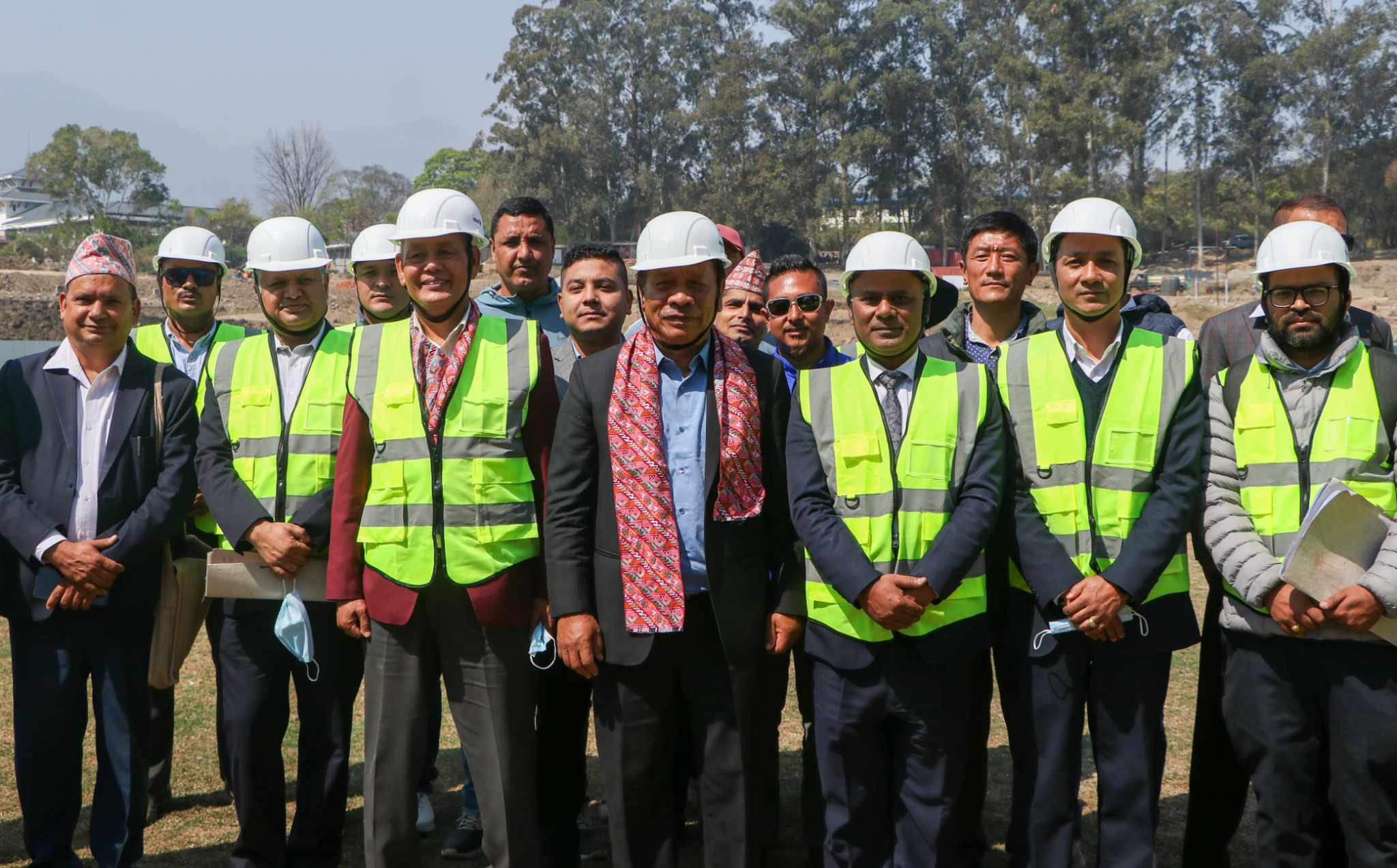 त्रिवि क्रिकेट मैदानको काम समयमै सम्पन्न गर्न उपप्रधानमन्त्री सिंहको आग्रह