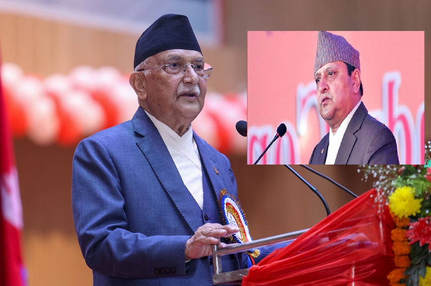 पूर्वराजा बारे प्रधानमन्त्री ओली :  कुनै कुर्सीमा लगेर राख्दैमा कोही शासक हुन्छ ? जनताले मानिदिन परेन ?