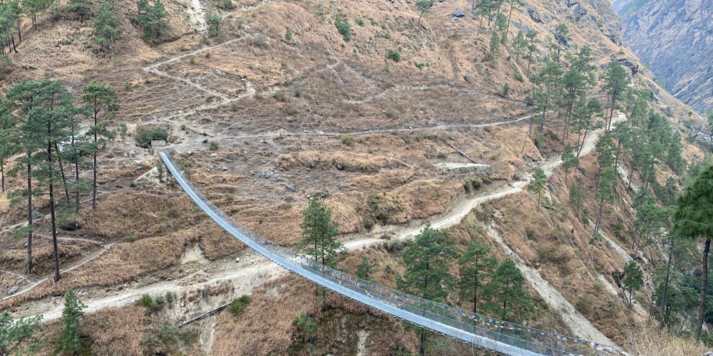 नेपाली सेनाले निर्माण गरिरहेको बेनीघाट–आरुघाट लार्के सडक : ४२ किलोमिटर मार्ग खुल्यो