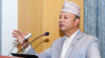 तमोर जलाशययुक्त बहुउद्देश्यीय आयोजना कार्यान्वयनका लागि सरकार गम्भीर : ऊर्जा मन्त्री