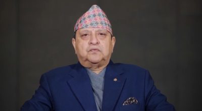 राष्ट्रिय सहमति बिना निर्वाचन उपयुक्त हुँदैन : पूर्वराजा ज्ञानेन्द्र शाह (भिडियाे)