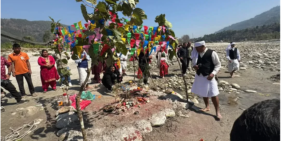 नुवाकोटका माझी समुदायले पहिलो पटक मनाए लदी पर्व