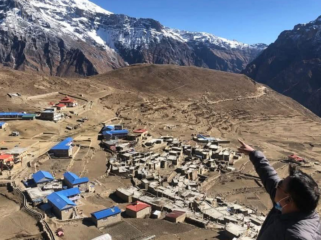 मनाङको फू गाउँमा सशस्त्रको ‘बिओपी’ राखिने
