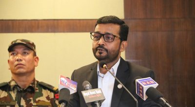 काठमाडौँमा खानेपानीका लागि ट्याङ्करको भर पर्नुपर्ने अवस्थाको  चाँडै अन्त्य  हुँदै : मन्त्री यादव