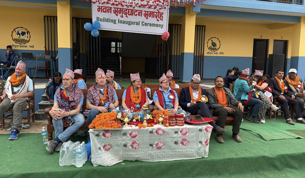 दुई करोडमा बन्यो विद्यालय भवन