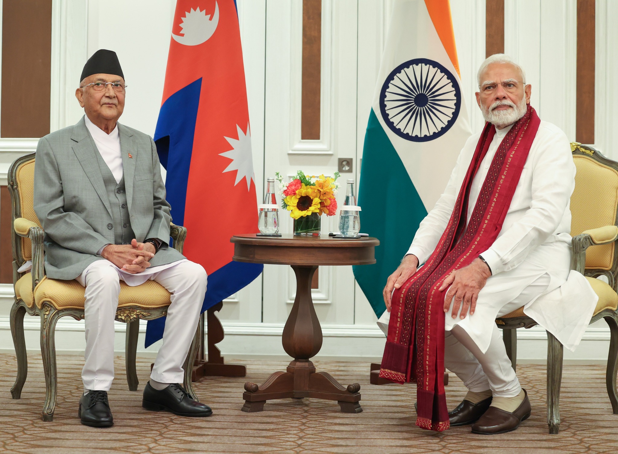 केपी ओलीसँगको भेट फलदायीः नरेन्द्र मोदी
