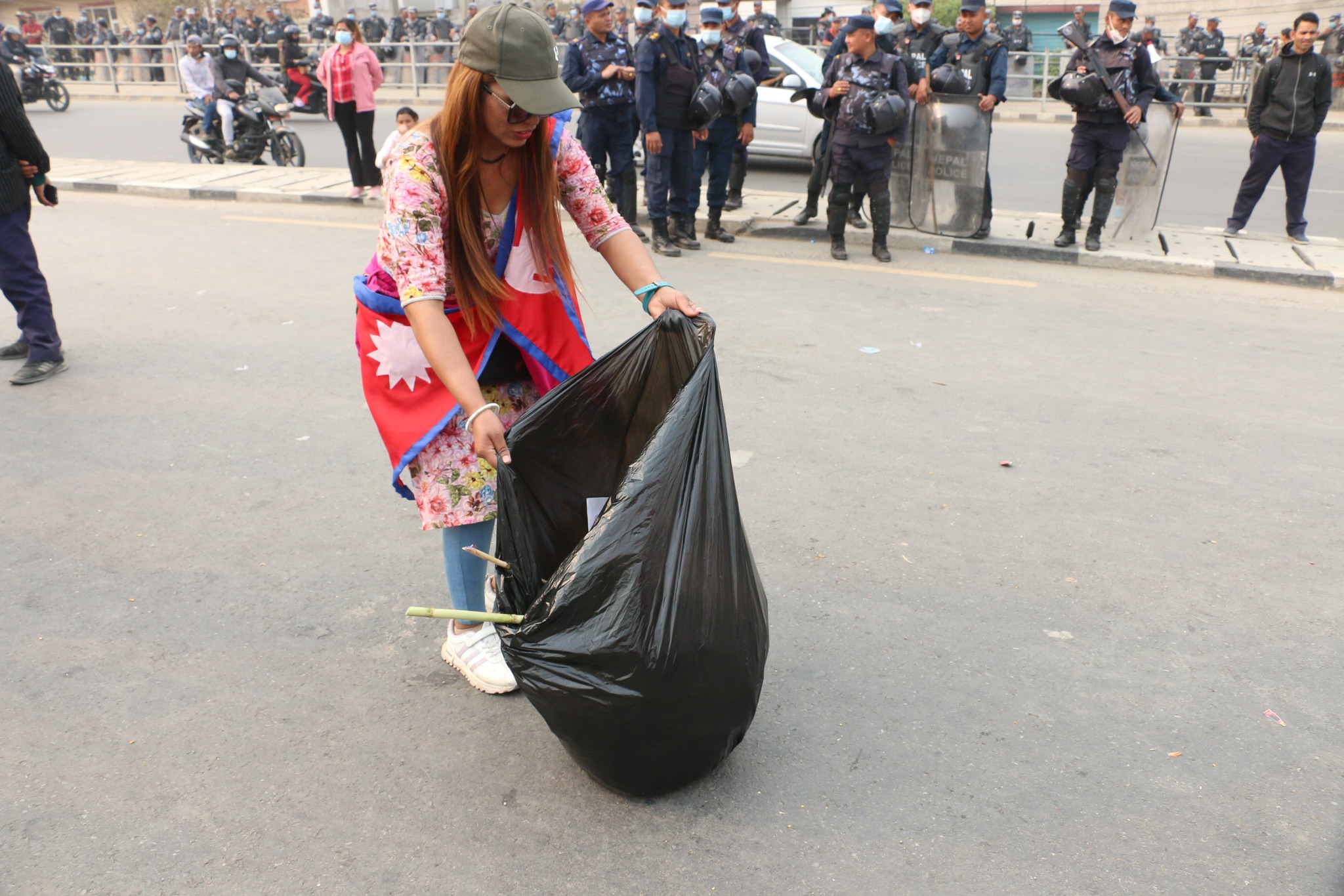 कार्यक्रमपछि आफैं सरसफाई गरेको भन्दै बालेनले दिए राप्रपालाई धन्यवाद