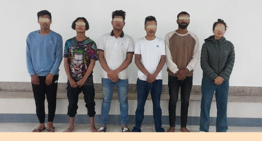 तिनकुनेमा तोडफोड र आगजनीमा संलग्न रहेको आरोपमा थप ६ जना पक्राउ