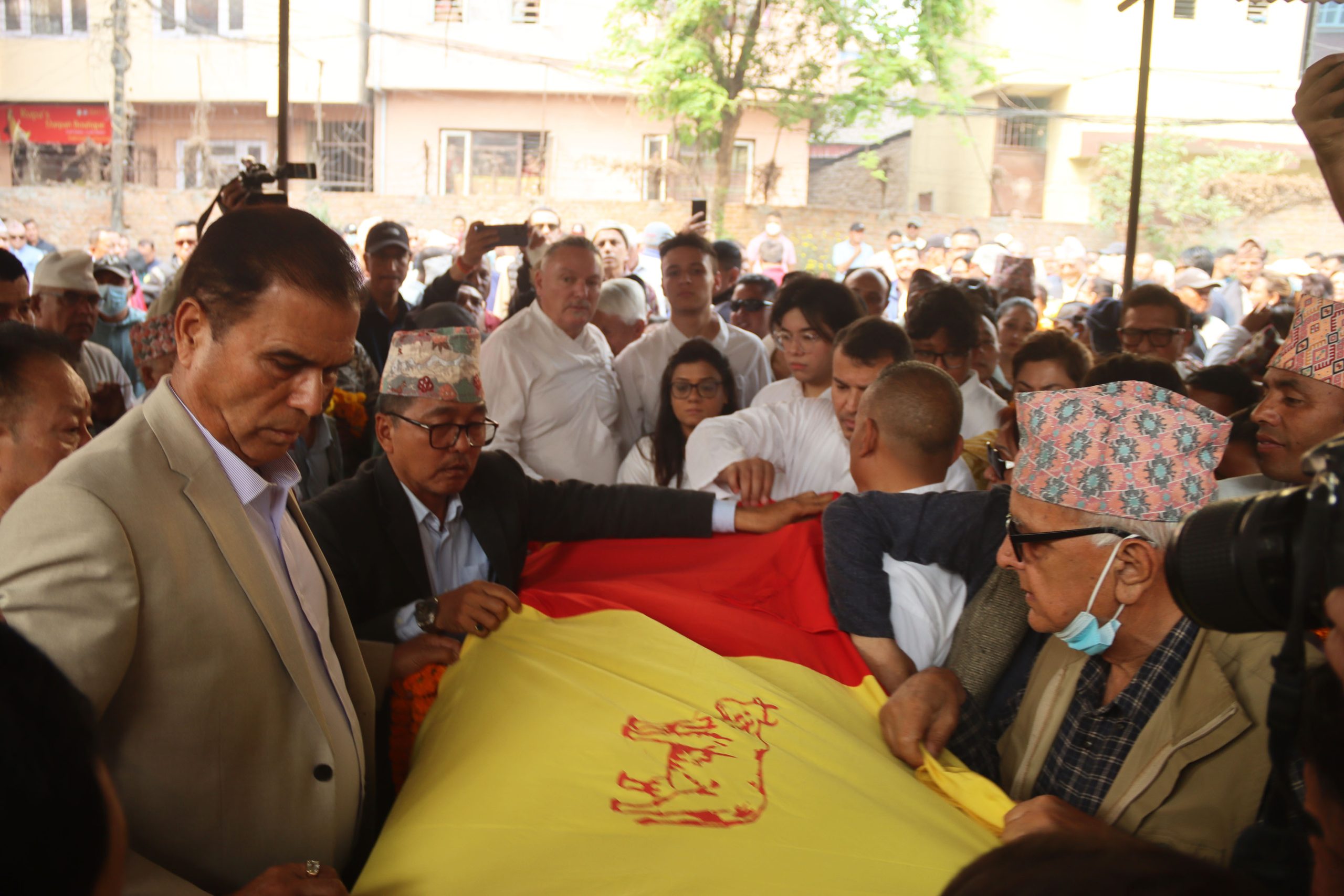 राप्रपा नेता बोहराको अन्त्येष्टि