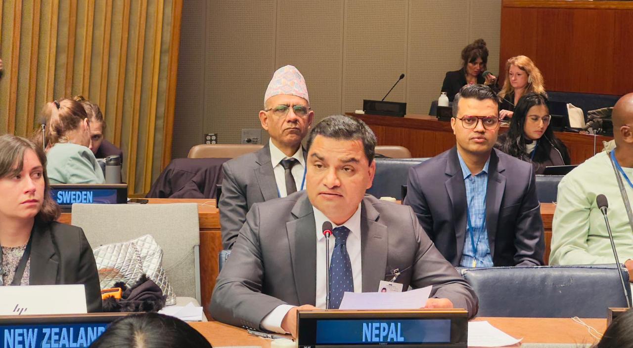 राष्ट्रसङ्घीय आयोगमा स्वास्थ्यमन्त्रीको सम्बोधनः स्वास्थ्य संस्थाको कमीले स्वास्थ्यको पहुँचमा कठिनाइ भएको उल्लेख