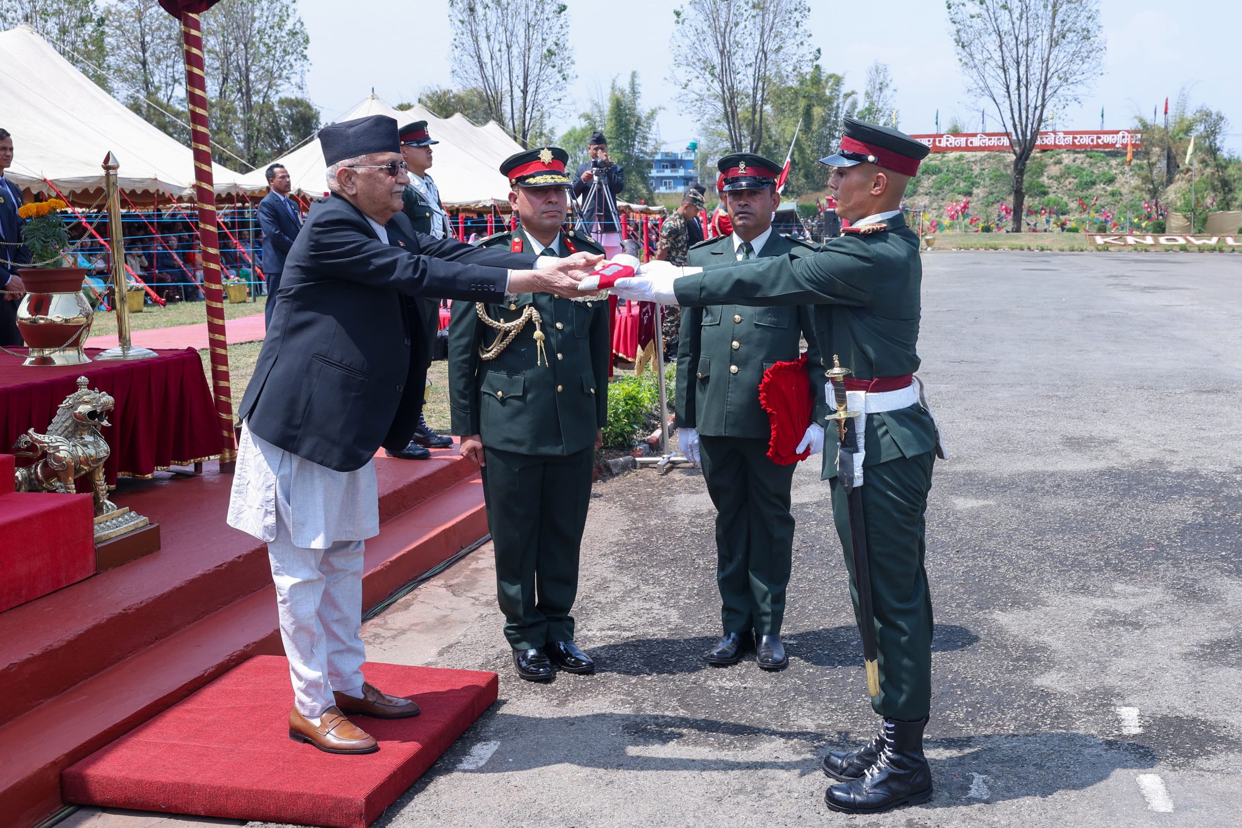 राष्ट्रिय सुरक्षाका लागि सक्षम जनशक्ति आवश्यक: प्रधानमन्त्री ओली