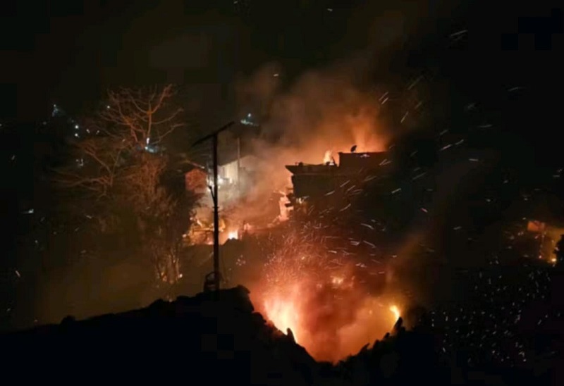 अछामका आगलागी प्रभावितलाई सुदूरपश्चिम प्रदेश सरकारले ५० लाख सहयोग गर्ने