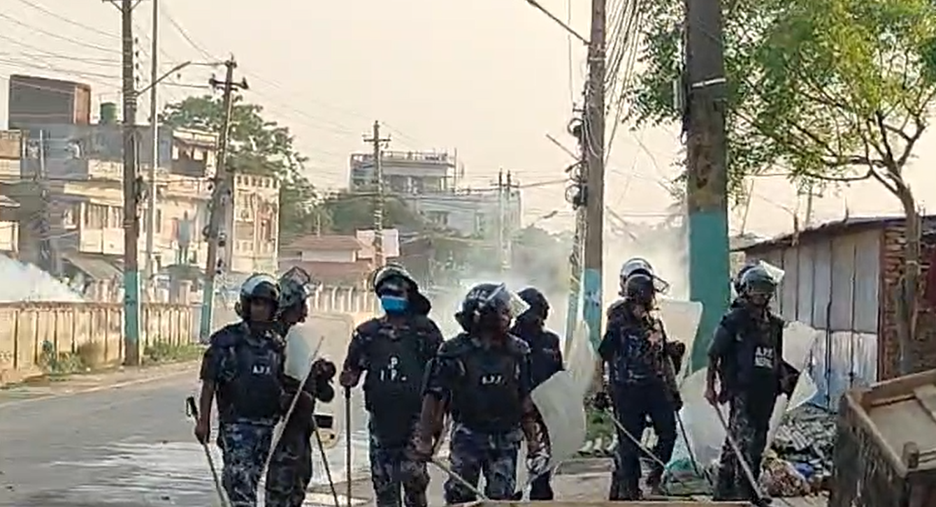 वीरगञ्जमा दुई समुदायबीचको विवादले तनाव