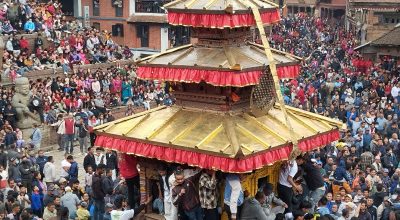 टोखाको ऐतिहासिक विस्केट जात्रा सम्पन्न