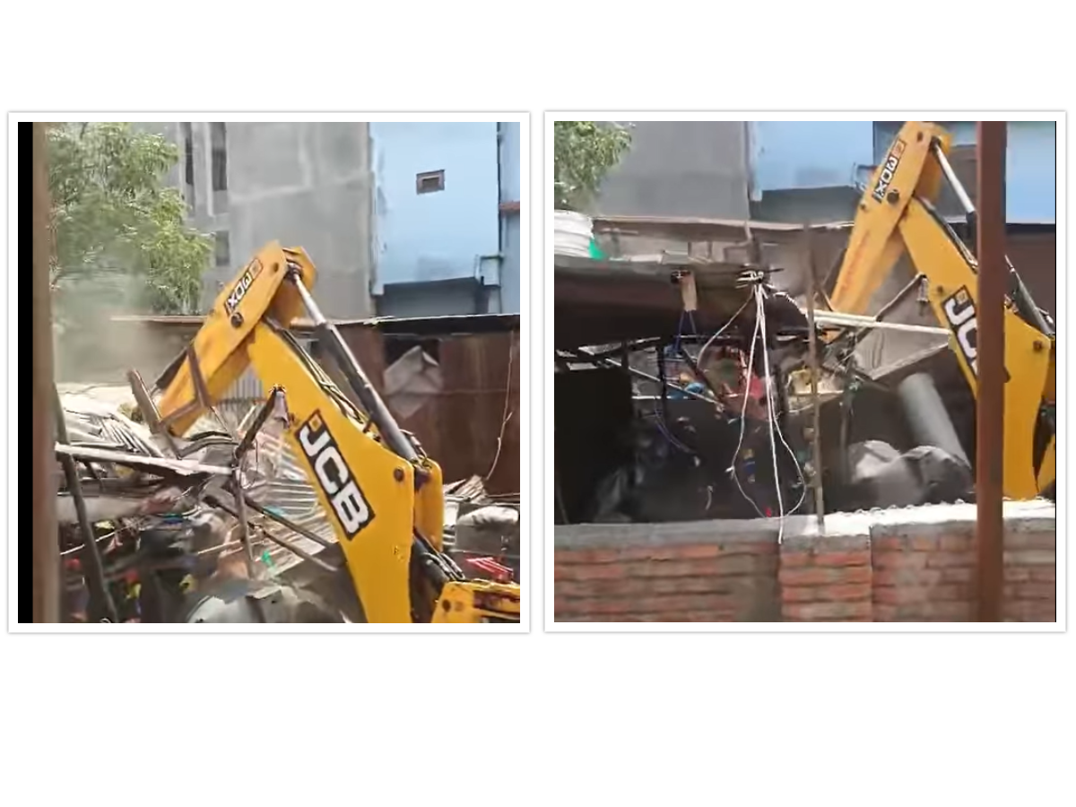 कवाडी सङ्कलन केन्द्रमा महानगरले लगायो डोजर