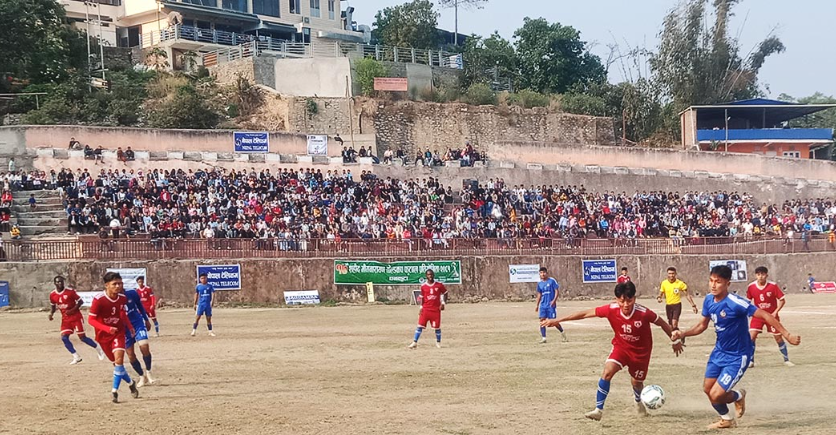 एपिएफलाई हराउँदै गाईघाट फाइनलमा प्रवेश