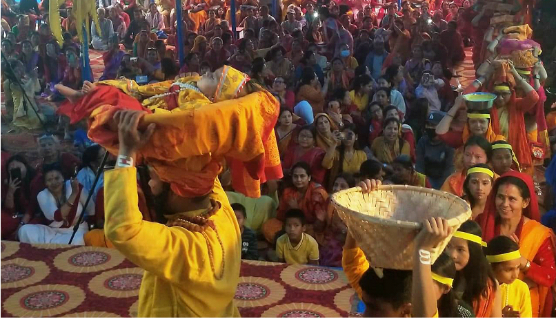 आश्रम निर्माणार्थ वृद्धाभत्तादेखि खुत्रुकेसम्म दान