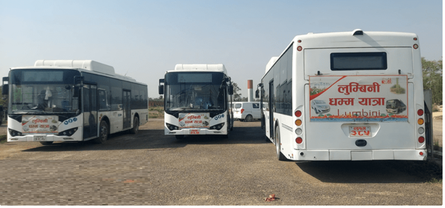 लुम्बिनी विकास कोषद्वारा सञ्चालित विद्युतीय सवारीसाधन प्रयोगमा ल्याइँदै