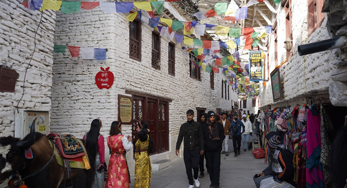 पर्यटकीय हब बन्दै मुस्ताङको मार्फा