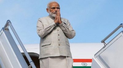 ब्रिक्स शिखर सम्मेलनमा सहभागी भई प्रधानमन्त्री मोदी स्वदेश फिर्ता