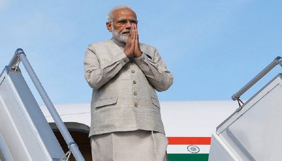 ब्रिक्स शिखर सम्मेलनमा सहभागी भई प्रधानमन्त्री मोदी स्वदेश फिर्ता