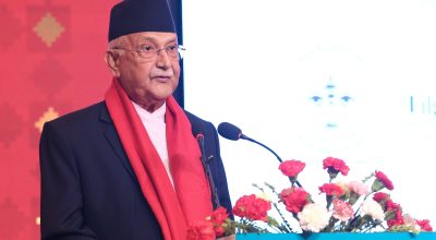 ‘सगरमाथा संवाद’मा सोलुखुम्बुको थामेको आवाज सम्बोधन हुने : प्रधानमन्त्री ओली