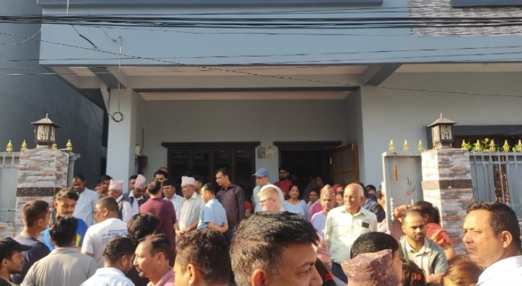 आतंकवादी हमलामा मारिएका सुदीपको शव परिवारलाई हस्तान्तरण