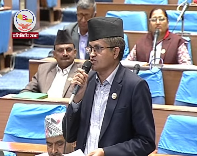 सरकार ढल्ने वक्तव्य र बकवासहरु निरर्थक सावित भएः सांसद थापा