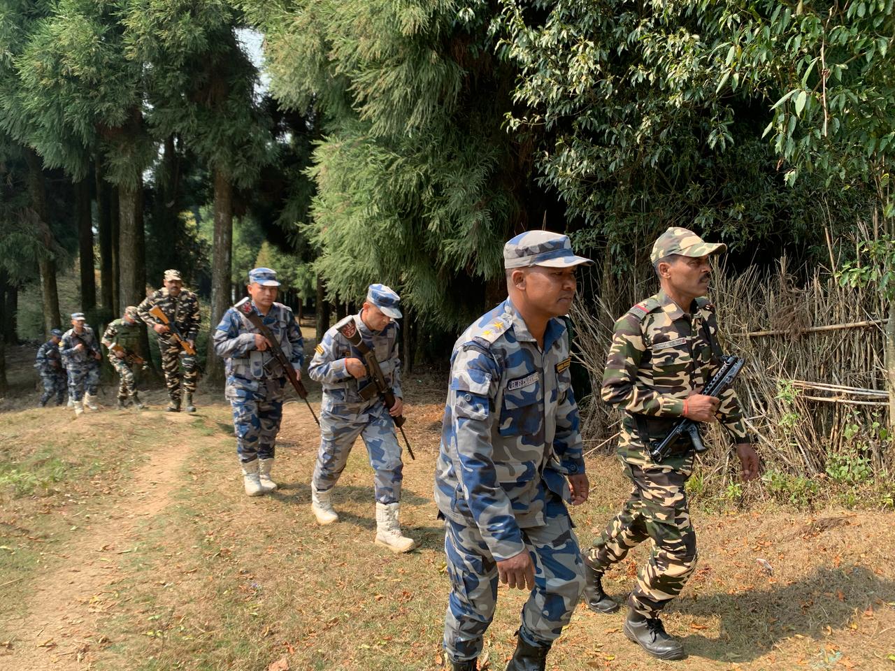 क्षेत्रीय सुरक्षालाई मध्यनजर गर्दै सशस्त्र प्रहरीद्वारा सीमा क्षेत्रमा पछिल्लो ४८ घण्टामा ३ सय १२ वटा पट्रोल