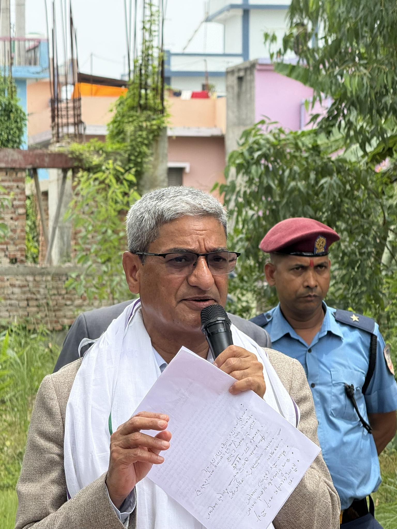 जुन दिन मेरा हातले कुनै गलत काम हुन्छ, त्यो दिनदेखि म राजनीतिमा देखा पर्दिनः गृहमन्त्री लेखक