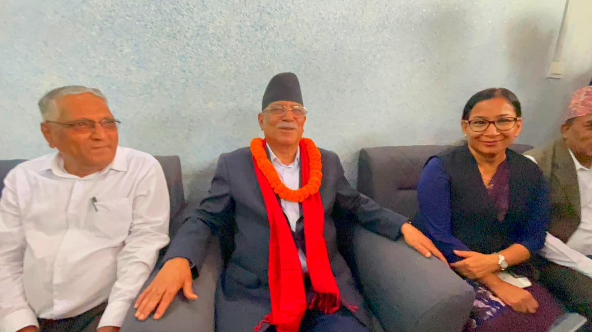 भिजिट भिसा प्रकरणमा गृहमन्त्रीले राजीनामा दिने अवस्था सिर्जना हुन्छः प्रचण्ड
