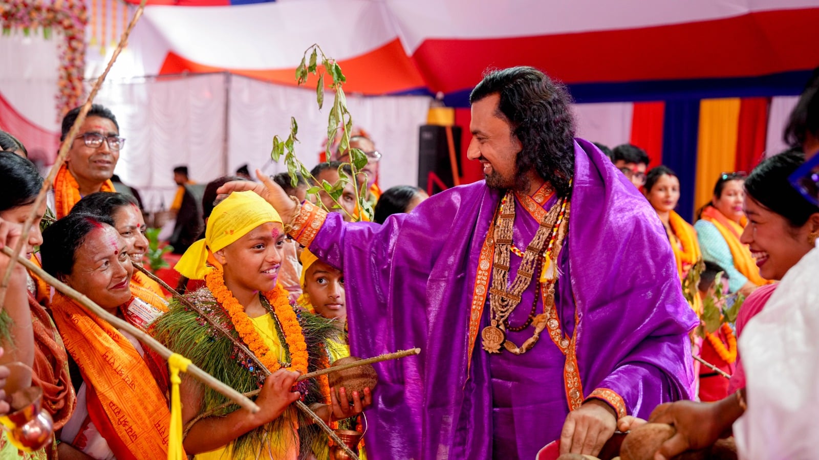 गण्डकी कोटिहोममा भक्तजनको घुँइचो, एक सय बढीको सामूहिक व्रतबन्ध