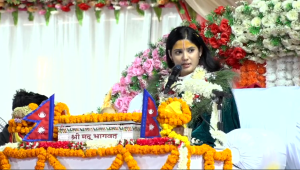 अन्तर्राष्ट्रिय कथा वाचिक देवी प्रतिभा पोखरा कोटिहोममा