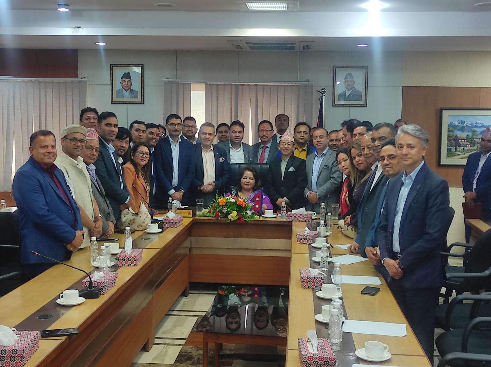 परराष्ट्रमन्त्री राणाद्धारा एनआरएनएको नवनिर्वाचित कार्यसमितिलाई बधाई