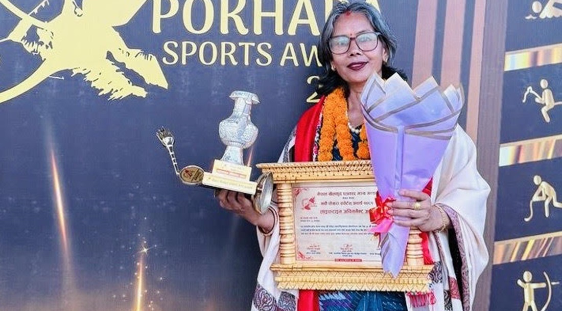ओलम्पियन केसीलाई ‘लाइफटाइम अचिभमेन्ट अवार्ड’