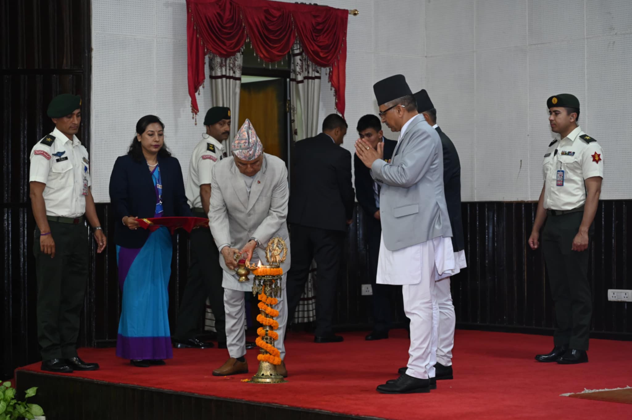 राज्यको लगानीमाथि जनताको निगरानी बढाउन सूचनाको हक अत्यावश्यक : राष्ट्रपति पौडेल