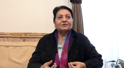 शैक्षिक केन्द्रको पठनपाठन कुनै पनि बहानामा अवरूद्ध गर्नुहुँदैन : पूर्वराष्ट्रपति भण्डारी