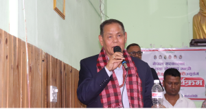 फुटबल खेलले नेपाली समाजमा एकताको सन्देश फैलाइरहेको छः खेलकुदमन्त्री चौधरी