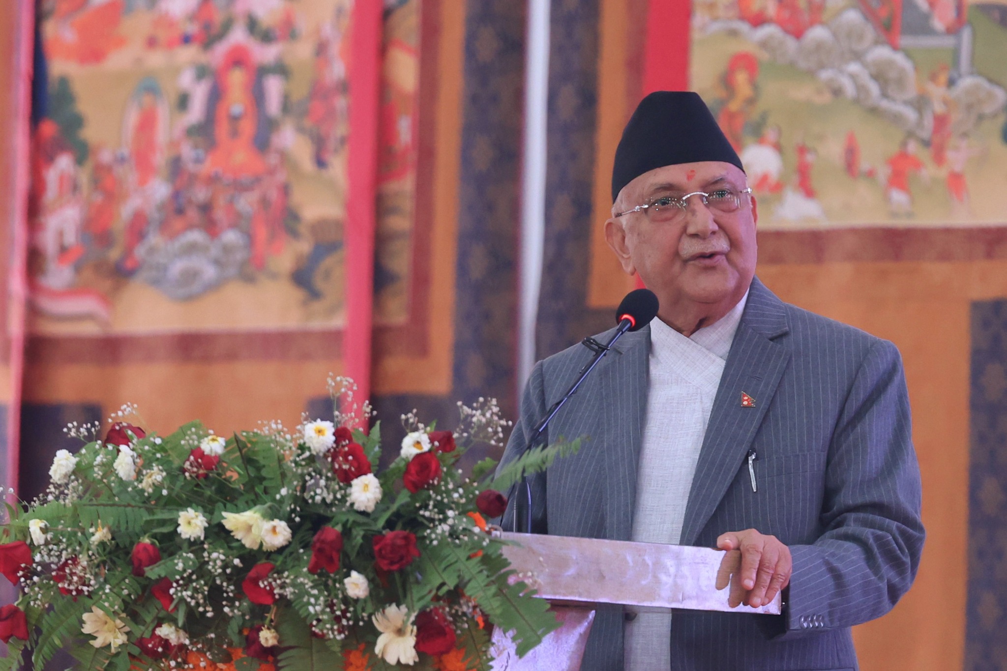 भारत र पाकिस्तानले हाम्रो कुरा सुने र हात हालाहालको स्थिति रोकियोः प्रधानमन्त्री ओली