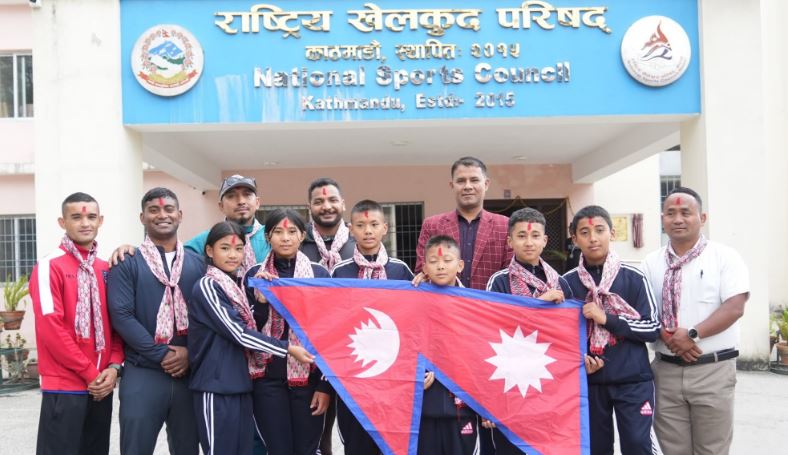 जुडो टोली भूटान प्रस्थान