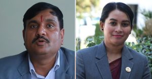 संसदको सामाजिक समिति सभापति साहमाथि सांसद मियाँद्वारा ‘माइक’ प्रहार