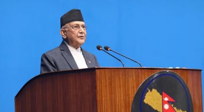 प्रधानमन्त्रीले आज राष्ट्रियसभामा सम्बोधन गर्ने