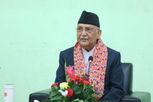 देशको तीव्र विकासका लागि एमालेको बहुमतको सरकार चाहिन्छः प्रधानमन्त्री ओली