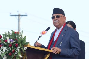 कुनै पनि प्रतिगमनको कुचेष्टालाई धुलो पिठो बनाइन्छः प्रधानमन्त्री ओली