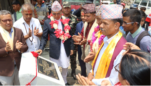 एकतिस वर्षपछि महुरे–फोक्सिङटार सडक कालोपत्र हुँदै