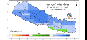 यस्तो छ यसवर्षको मनसुन