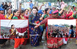राष्ट्रिय लोकसन्चारकर्मी नेपालको रोपाईँ उत्सवमा कलाकारहरुको रमाइलो (फोटोफिचर)