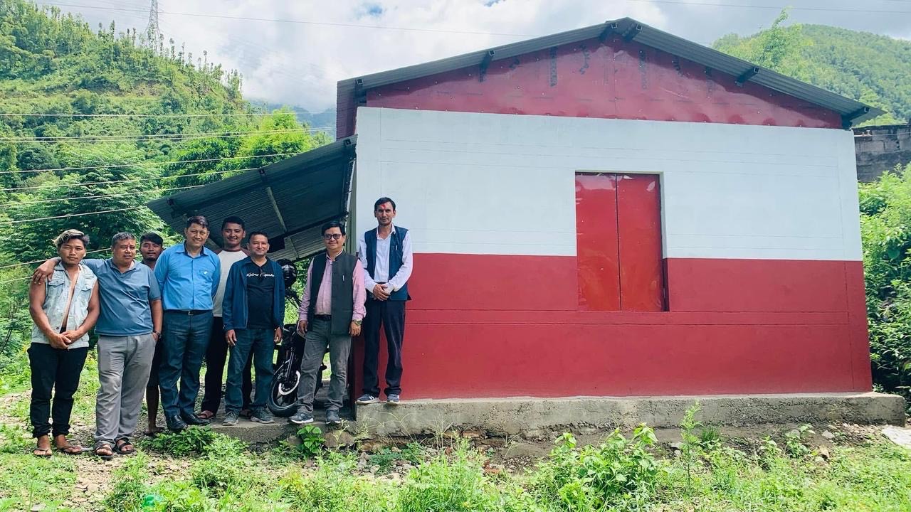 इच्छाकामनाका ४५ चेपाङ परिवारलाई घर