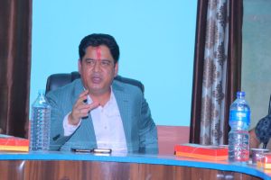 योजनाको ढिलासुस्तीप्रति उद्योगमन्त्री भण्डारीद्वारा चिन्ता व्यक्त
