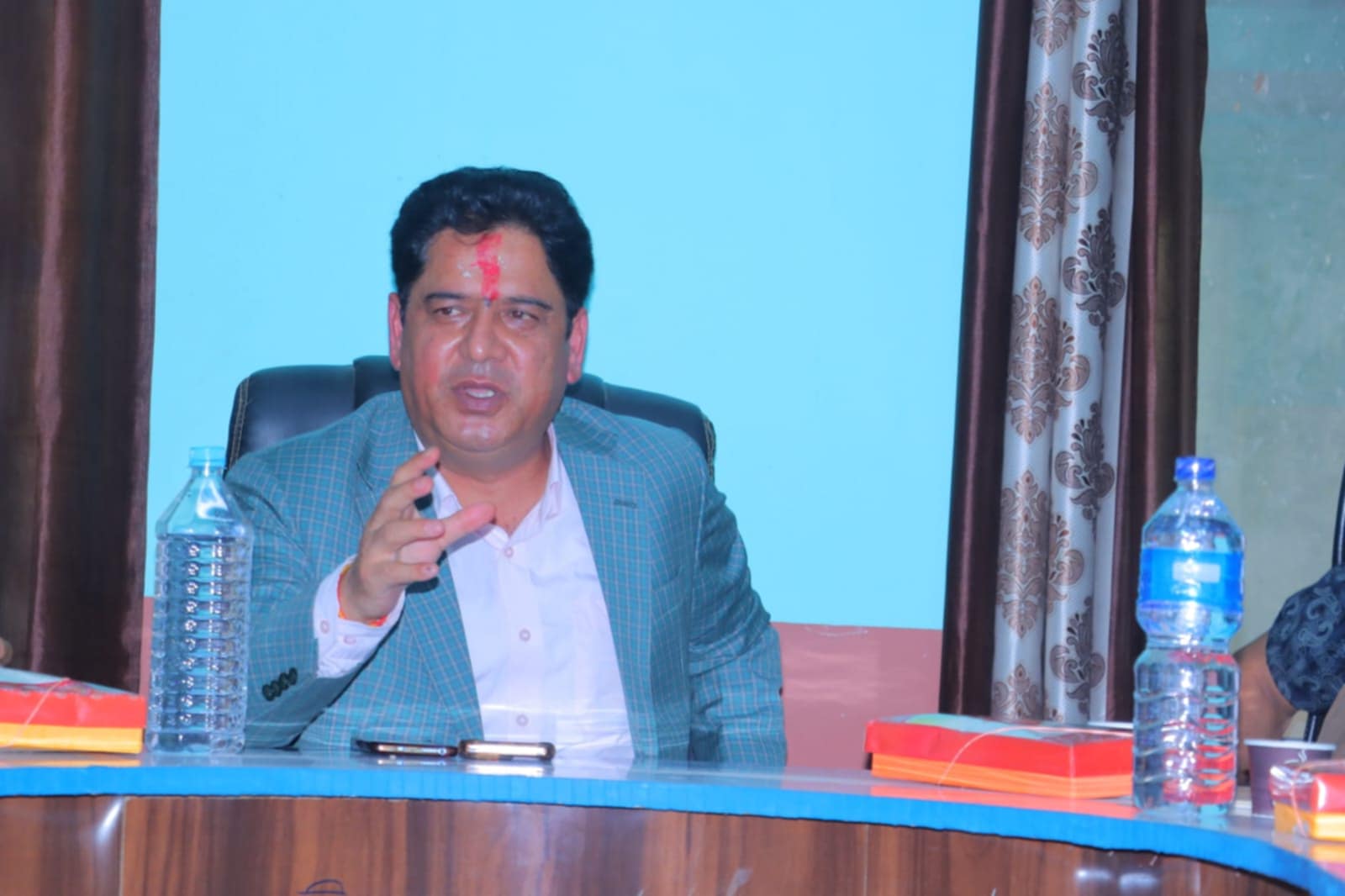 योजनाको ढिलासुस्तीप्रति उद्योगमन्त्री भण्डारीद्वारा चिन्ता व्यक्त